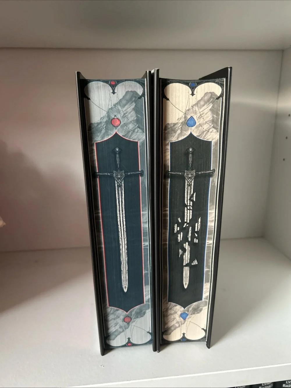 Fury Bound  Dire Bound Bewitched pages Hardcover Book set limited edition